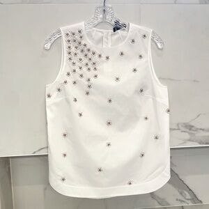J Crew Embellished Top 🌸